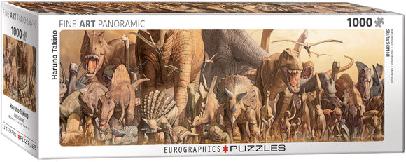 EuroGraphics Dinosaurs by Haruo Takino 1000-Piece Puzzle