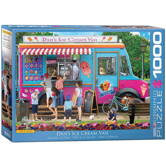 EuroGraphics Dans Ice Cream Van 1000-Piece Puzzle