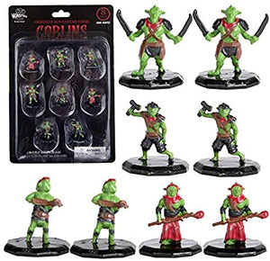 MONSTER ADVENTURE MINIS: PAINTED FIGURES: GOBLINS (8 PACK)