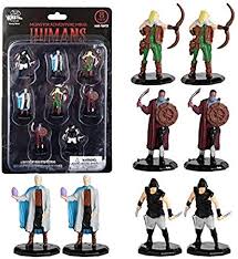 MONSTER ADVENTURE MINIS: PAINTED FIGURES: HUMAN BANDITS (8 PACK)