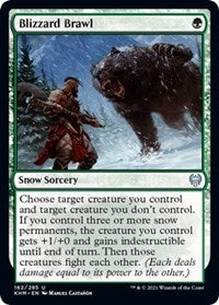 Magic: The Gathering Single - Kaldheim - Blizzard Brawl - Uncommon/162 Lightly Played