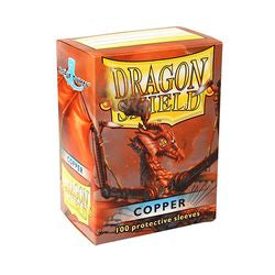 Dragon Shields: (100) Classic Copper Standard Sleeves