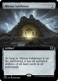 Magic: The Gathering Single - Phyrexia: All Will Be One - Mirran Safehouse (Extended Art) - Rare/395 Lightly Played