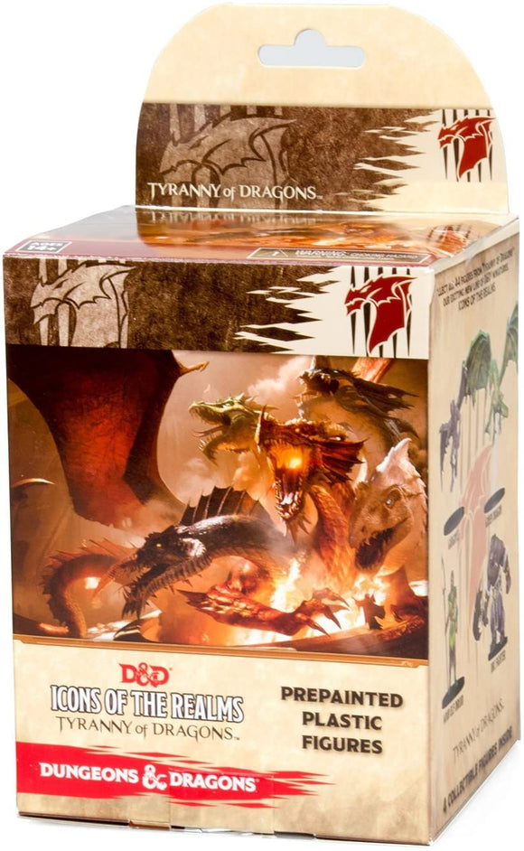 Dungeons & Dragons Fantasy Miniatures: Icons of the Realms Set 1 Tyranny of Dragons Standard Booster