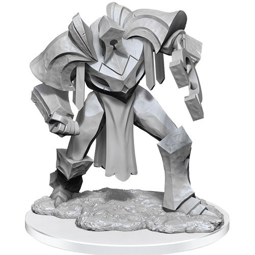 Critical Role Unpainted Miniatures: W3 Mage Hunter Golem (New Arrival)