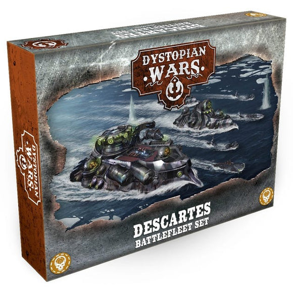 Dystopian Wars: Descartes Battlefleet Set