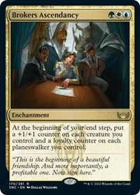 Magic: The Gathering Single - Streets of New Capenna - Brokers Ascendancy (Foil) Rare/170 Lightly Played