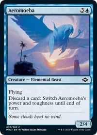 Magic: The Gathering Single - Modern Horizons 2 - Aeromoeba (Foil) - Common/037 Lightly Played