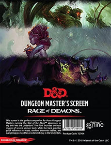 D&D 5th Edition: DM Screen- Out of the Abyss