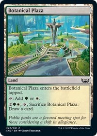 Magic: The Gathering Single - Streets of New Capenna - Botanical Plaza - Common/247 Lightly Played