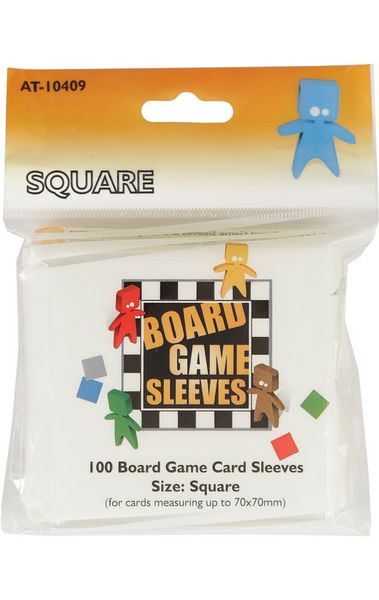 Square Board Game Sleeves 70mm x 70mm (100)