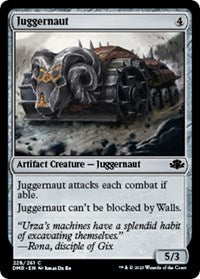 Magic: The Gathering Single - Dominaria Remastered - Juggernaut (Foil) - Common/228 Lightly Played