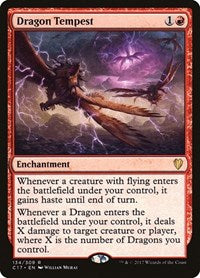 Magic: The Gathering - Commander 201 -Dragon Tempest Rare/134 Lightly Played