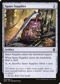 Magic: The Gathering Single - Zendikar Rising - Spare Supplies Common/254 Lightly Played