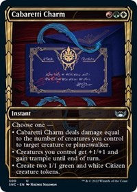 Magic: The Gathering Single - Streets of New Capenna - Cabaretti Charm (Showcase) - Uncommon/249 Lightly Played