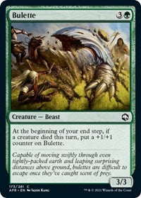 Magic: The Gathering Single - Adventures in the Forgotten Realms - Bulette (Foil) Common/173 Lightly Played