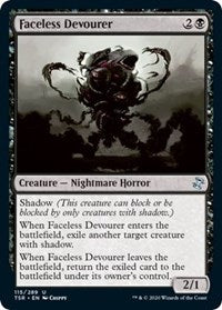 Magic: The Gathering - Time Spiral: Remastered - Faceless Devourer Uncommon/115 Lightly Played
