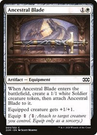 Magic: The Gathering Single - Double Masters - Ancestral Blade Common/003 Lightly Played