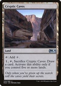 Magic: The Gathering Single - Core Set 2020 - Cryptic Caves - Uncommon/244 Lightly Played