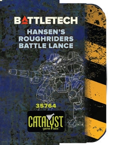 BattleTech: Miniature Force Pack - Hansens Roughriders Battle Lance