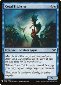 Magic: The Gathering Single - The List - Duel Decks: Speed vs. Cunning - Coral Trickster - Common/044 Lightly Played