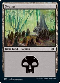 Magic: The Gathering - Modern Horizons 2 - Swamp (485) Legendary/485 Lightly Played