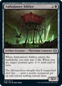 Magic: The Gathering Single - Phyrexia: All Will Be One - Ambulatory Edifice - Uncommon/079 Lightly Played