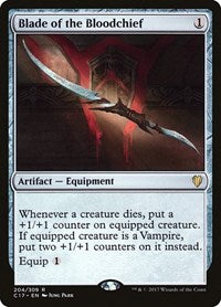Magic: The Gathering - Commander 2017- Blade of the Bloodchief Rare/204 Lightly Played