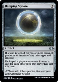 Magic: The Gathering Single - Dominaria Remastered - Damping Sphere (Foil) - Uncommon/219 Lightly Played