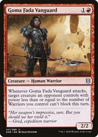 Magic: The Gathering Single - Zendikar Rising -  Goma Fada Vanguard - Uncommon/141 Lightly Played