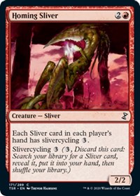 Magic: The Gathering - Time Spiral: Remastered - Homing Sliver Common/171 Lightly Played