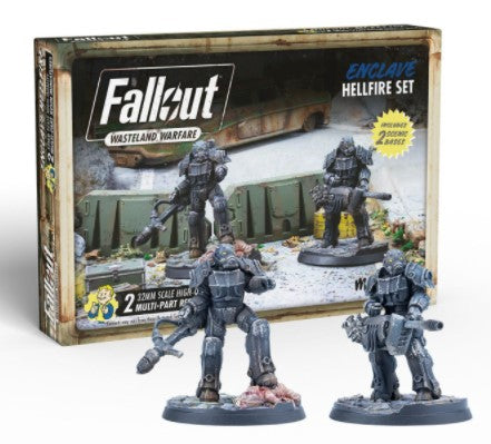 Fallout: Wasteland Warfare- Enclave Hellfire Set