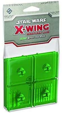 Star Wars: X-Wing - Green Bases & Pegs