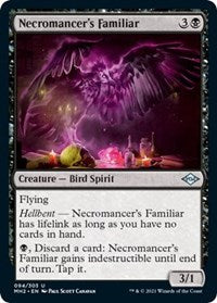 Magic: The Gathering - Modern Horizons 2 - Necromancer's Familiar Foil Uncommon/094 Lightly Played