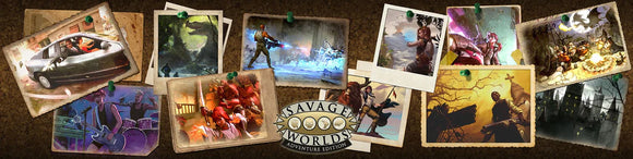 Savage Worlds Adventure Edition: GM Screen + Mini-Settings