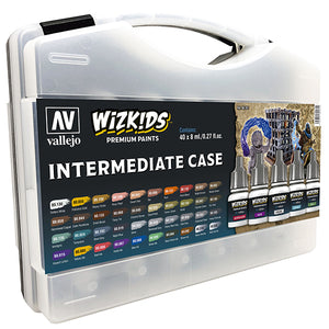 Wizkids Paints Case: Intermediate (40 colors), 8 ml.
