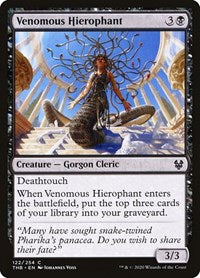 Magic: The Gathering - Theros Beyond Death - Venomous Hierophant FOIL Common/122 Lightly Played