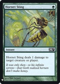 Magic: The Gathering Single - The List - Magic 2011 - Hornet Sting (Foil) - Common/184 Lightly Played