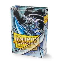 Dragon Shields: (60) Matte Clear Japanese Sleeves