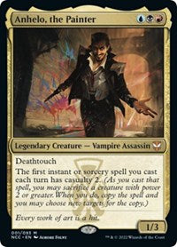 Magic: The Gathering Single - Commander: Streets of New Capenna - Anhelo, the Painter Mythic/001 Lightly Played