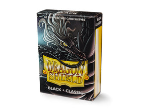 Dragon Shields: (60) Classic Black Japanese Sleeves