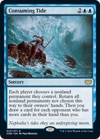 Magic: The Gathering Single - Innistrad: Crimson Vow - Consuming Tide (Foil) - Rare/053 Lightly Played