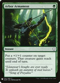 Magic: The Gathering Single - The List - Arbor Armament Common/155 Lightly Played