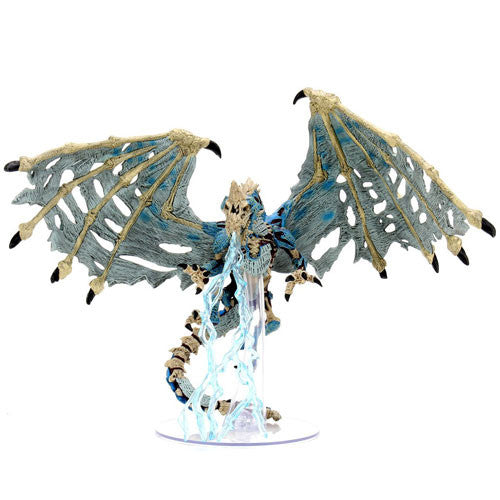 Dungeons & Dragons Icons of the Realms: Set 18 Boneyard Premium - Blue Dracolich