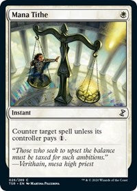 Magic: The Gathering - Time Spiral: Remastered - Mana Tithe - Common/026 Lightly Played