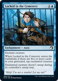 Magic: The Gathering Single - Innistrad: Midnight Hunt - Locked in the Cemetery (Foil) - Common/060 Lightly Played