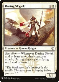 Magic: The Gathering Single - The List - Guilds of Ravnica: Guild Kits - Daring Skyjek - Common/079 Lightly Played