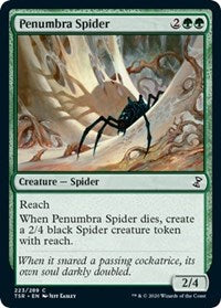Magic: The Gathering - Time Spiral: Remastered - Penumbra Spider Common/223 Lightly Played