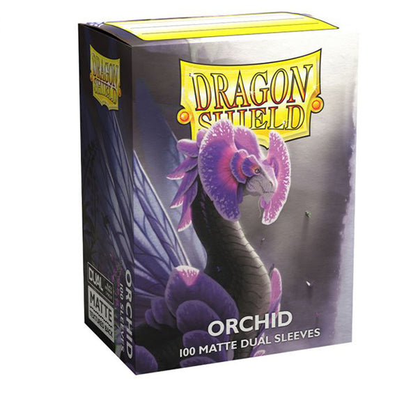 Dragon Shield Sleeves: Standard DUAL- Matte Orchid 'Emme' (100 ct.)