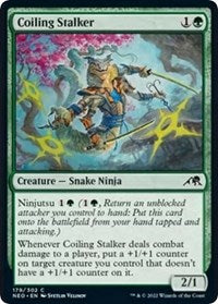 Magic: The Gathering Single - Kamigawa: Neon Dynasty - Coiling Stalker - Common/179 Lightly Played